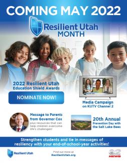 Resilient Utah Month Poster
