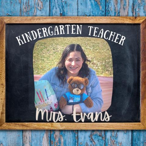 Kindergarten Teacher - Mrs Evans
