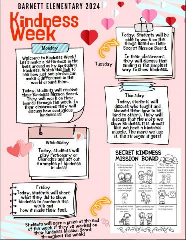 Kindness Week February 12 – 16