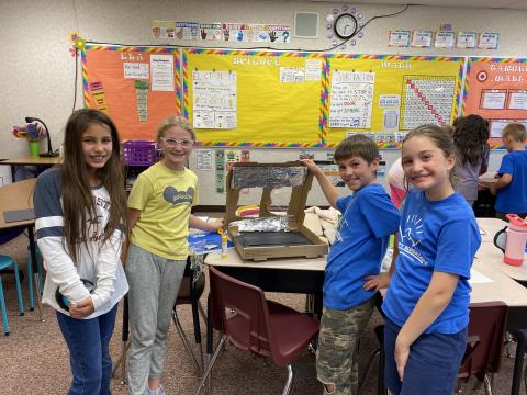 Solar Ovens in 4th Grade