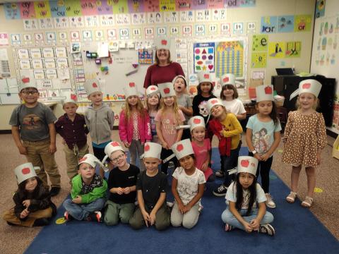 Johnny Appleseed in Kindergarten