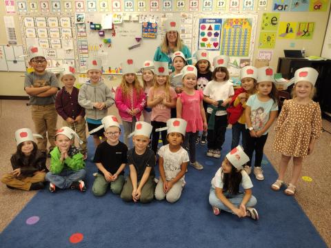 Johnny Appleseed in Kindergarten