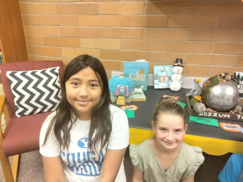 Pumpkin Book Show in the Library