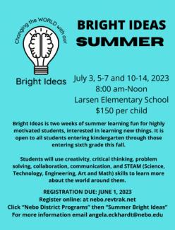 Summer Bright Ideas