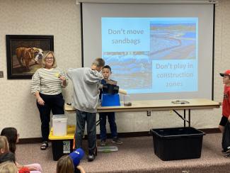 Storm Water Presentation in 4th Grade