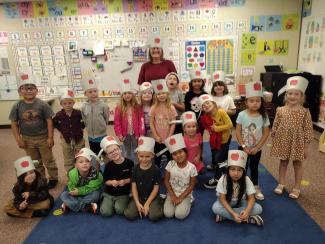 Johnny Appleseed in Kindergarten